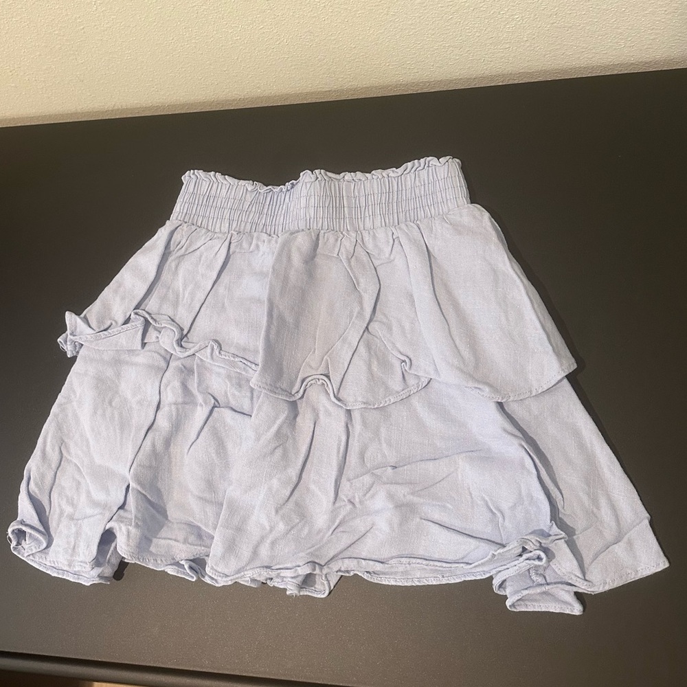 Princess Polly Greta Mini Skirt Blue